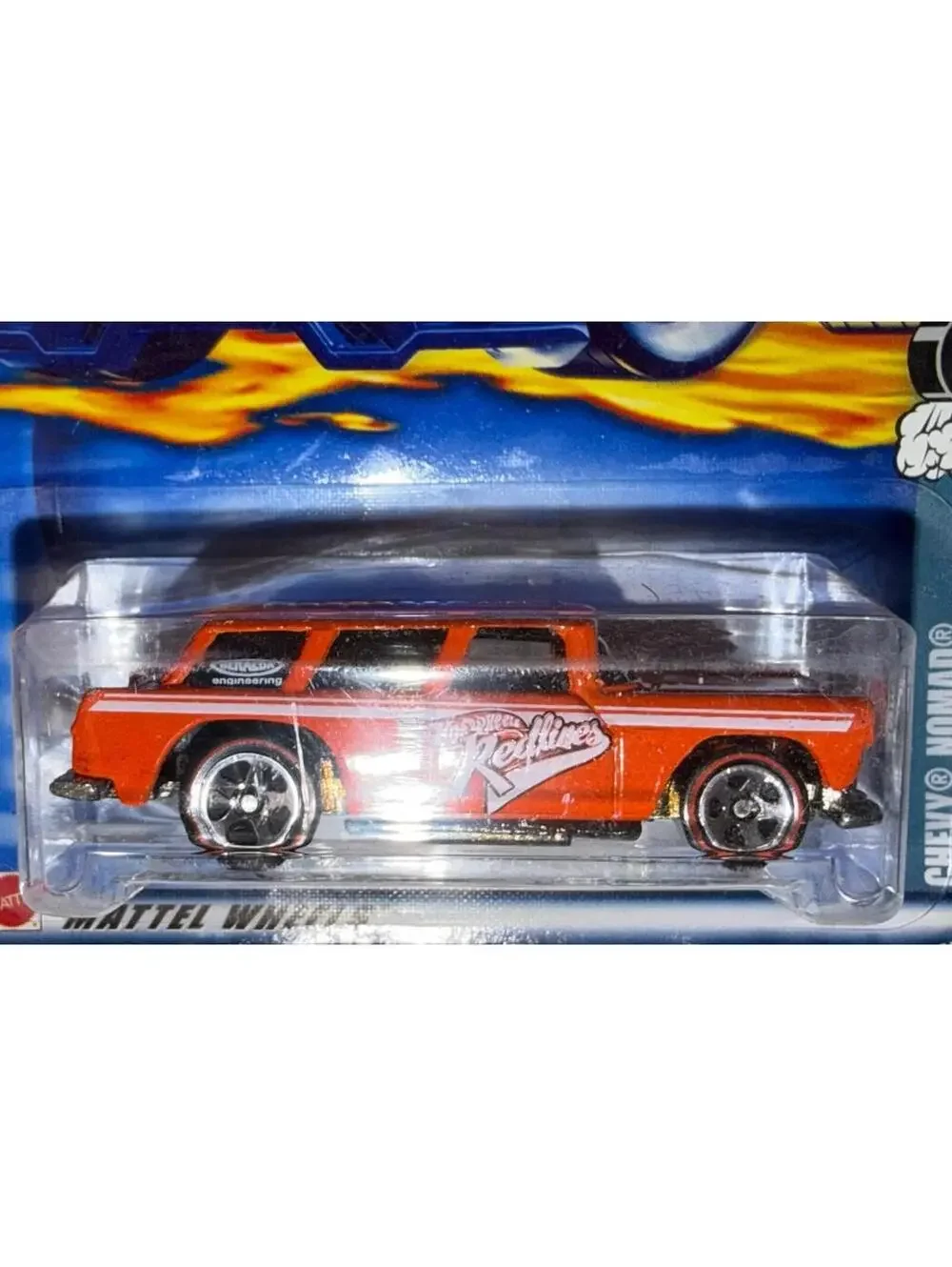 Hot Wheels Red Line Series Chevy Nomad in Orange 5SP #106 4/4